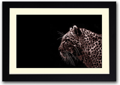 

Jaguar Fine Art Print(14 inch X 20 inch, Framed)