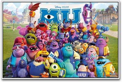 

Monsters University Paper Print(12 inch X 18 inch)