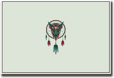 

Colourful amazing Owl Fine Art Print(12 inch X 18 inch, Rolled)