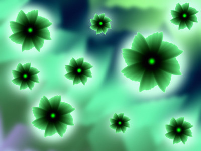 50% OFF on Fractal flowers Canvas Art(15 inch X 20 inch)