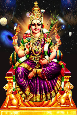 

ESP Creation Lord Mookambi Maa 12x18 Inch Paper Poster Paper Print(18 inch X 12 inch, Rolled)