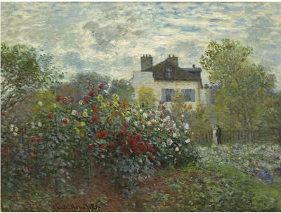 

Tallenge Old Masters Collection - The Artist's Garden in Argenteui By Claude Monet - A3 Size Premium Quality Rolled Poster Paper Print(16.5 inch X 11.7 inch, Rolled)