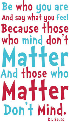 

Dr Seuss Quotes Paper Print(12 inch X 18 inch, Rolled)