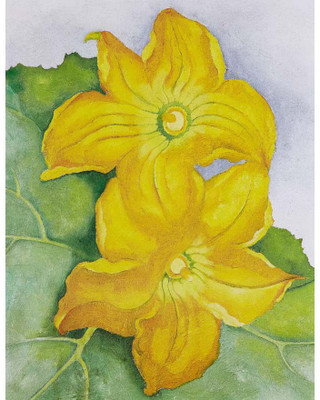 

Tallenge Modern Masters Collection - Squash Blossoms By Georgia O'Keeffe - A3 Size Premium Quality Rolled Poster Paper Print(16.5 inch X 11.7 inch, Rolled)