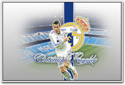 

Cristiano Ronaldo Football Photographic Paper(12 inch X 18 inch)