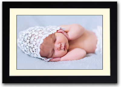 

Baby Holding Ears Fine Art Print(14 inch X 20 inch, Framed)