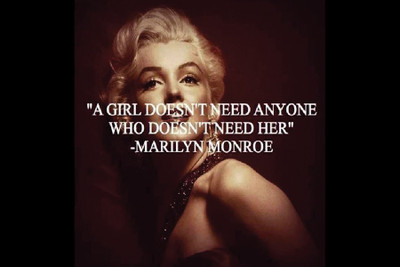 

Marilyn Monroe Qoutes Paper Print(12 inch X 18 inch, Rolled)