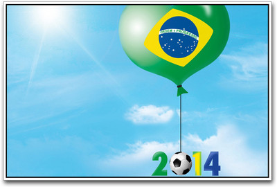 

Brazil Football world Cup Paper Print(12 inch X 18 inch)