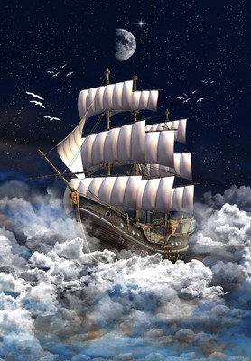

Ship Paper Print(18 inch X 12 inch)