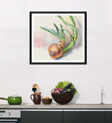 

Tallenge Art For Kitchen - Master Of Your Recipe - Framed Art Print On Photographic Paper(12 inch X 12 inch, Framed)