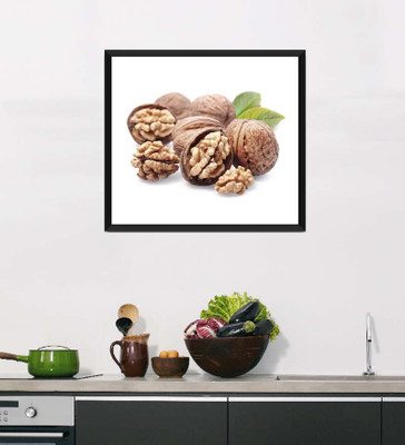 

Tallenge Art For Kitchen - Ingredient For Your Intelligence - Framed Art Print On Photographic Paper(12 inch X 12 inch, Framed)