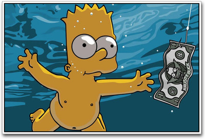 

Simpsons Paper Print(12 inch X 18 inch)