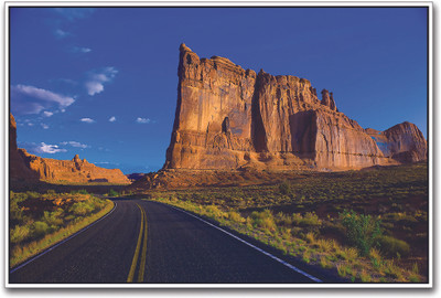 

Beautiful Road in Hills Paper Print(12 inch X 18 inch)