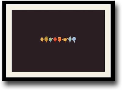 

Cute Solar System Fine Art Print(10 inch X 14 inch, Framed)