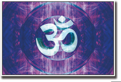 

Posterhouzz Om psychedelic art Fine Art Print(12 inch X 18 inch, Rolled)
