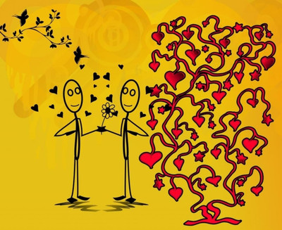 77% OFF on Canvas Painting Without Frame - Couples Canvas Art(18 inch X 22 inch)