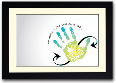 

Make your life your own Fine Art Print(14 inch X 20 inch, Framed)