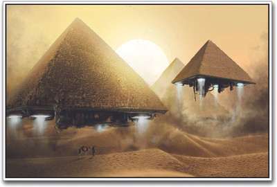 

Egypt Alien Artistic Paper Print(12 inch X 18 inch)
