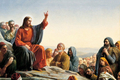 

Tallenge - Christmas Art - Jesus Giving SermOn Photographic Paper(18 inch X 12 inch, Rolled)