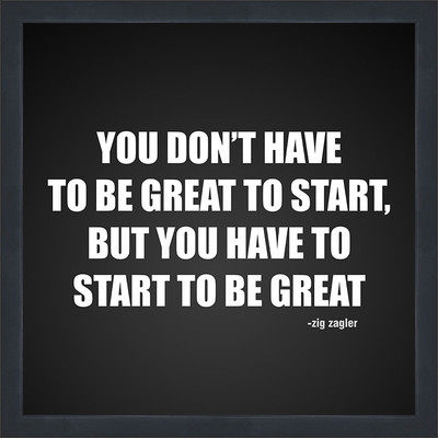 

Motivational Poster Extra Large (18"x18") Fine Art Print(18 inch X 18 inch, Framed)