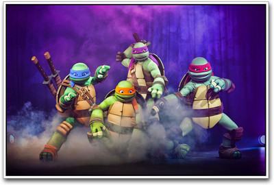 

Teenage Mutant Ninja Turtles Paper Print(12 inch X 18 inch)