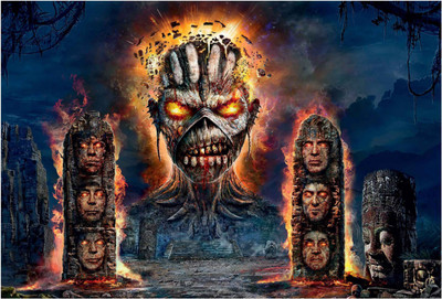 

Iron Maiden Wallpaper Paper Print(13 inch X 19 inch, Rolled)