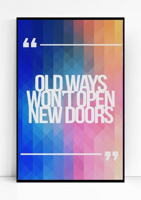 

Motivational Quotes 006 Paper Print(18 inch X 12 inch, Framed)