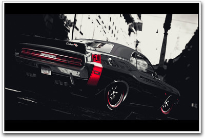 

Muscle Car Paper Print(12 inch X 18 inch)
