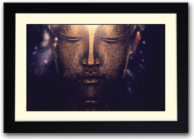 

Lord Buddha Fine Art Print(14 inch X 20 inch, Framed)