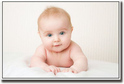 

Round face baby with beautiful eyes Fine Art Print(12 inch X 18 inch, Rolled)