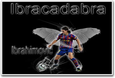 

Ibrahimovic of FC Barcelona Paper Print(12 inch X 18 inch)
