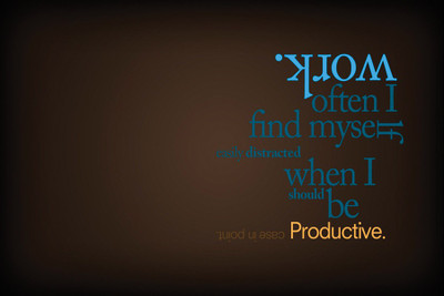 

Be Productive Paper Print(12 inch X 18 inch, Rolled)