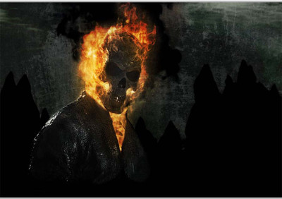 

Posterhouzz Ghost Rider Spirit Of vengeance Paper Print(12 inch X 18 inch, Rolled)