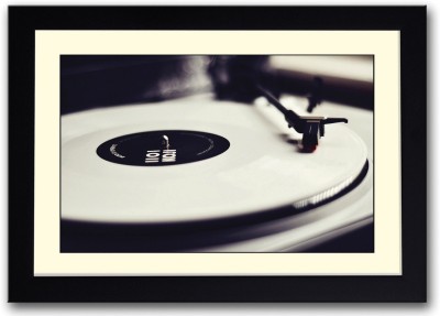 

Vinyl Record Player Fine Art Print(14 inch X 20 inch, Framed)