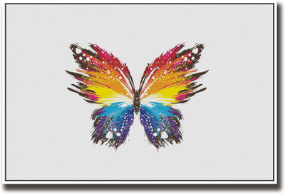 

Beautiful artistic butterfly Fine Art Print(12 inch X 18 inch, Rolled)
