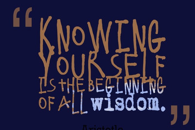 

Posterhouzz Knowing Yourself Poster Fine Art Print(12 inch X 18 inch, Rolled)