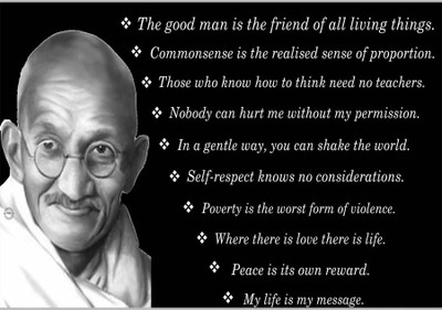 

Posterhouzz Mahatma Gandhi Paper Print(12 inch X 18 inch, Rolled)