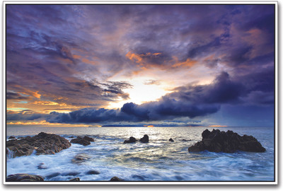 

Blue Clouds and Water Paper Print(12 inch X 18 inch)