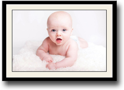 

Cute newborn looking Fine Art Print(10 inch X 14 inch, Framed)