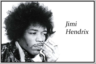 

Posterhouzz Jimi Hendrix Poster Paper Print(12 inch X 18 inch, Rolled)
