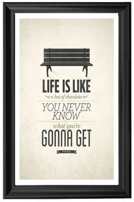 

Motivational Gyaan's of Babaji 025 Fine Art Print(18 inch X 12 inch, Framed)