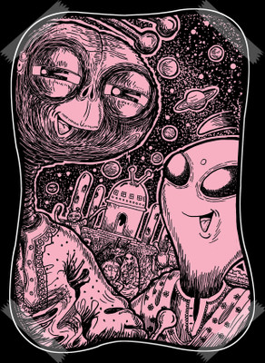 

The Alien Selfie Paper Print(36 inch X 24 inch)
