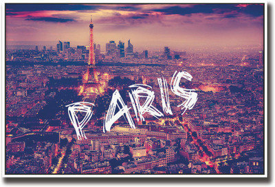 

Colourful amazing Paris Fine Art Print(12 inch X 18 inch, Rolled)