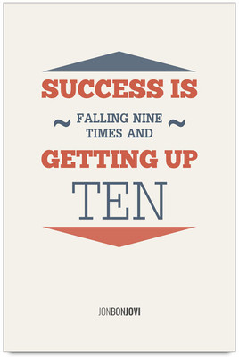 58% OFF on Success Quote Poster Paper Print(18 inch X 12 inch) 58% OFF on Success Quote Poster Paper Print(18 inch X 12 inch)