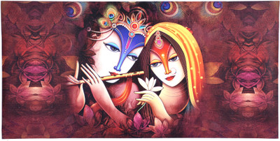 

Morden Art Print Radha Krishna Unframed Sparkle Wall Sticker Poster (Vinyl 20 X 40 Inches) Fine Art Print(20 inch X 40 inch, Rolled)