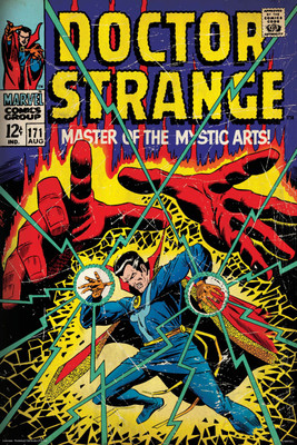

Doctor strange- mystic arts poster (Officially Licensed) Paper Print(18 inch X 12 inch, Rolled)