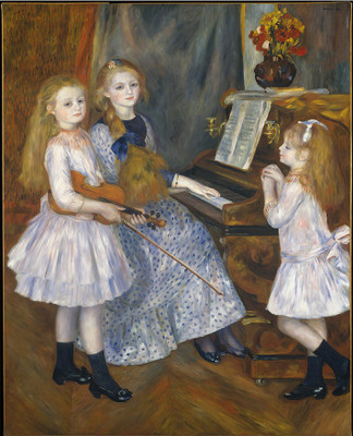 

Tallenge Old Masters Collection - The daughters of Catulle Mendes By Pierre-Auguste Renoir - A3 Size Premium Quality Rolled Poster Paper Print(16.5 inch X 11.7 inch, Rolled)