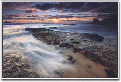 

Water Flowing Under Sky Paper Print(12 inch X 18 inch)