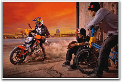

KTM Bike Paper Print(12 inch X 18 inch)