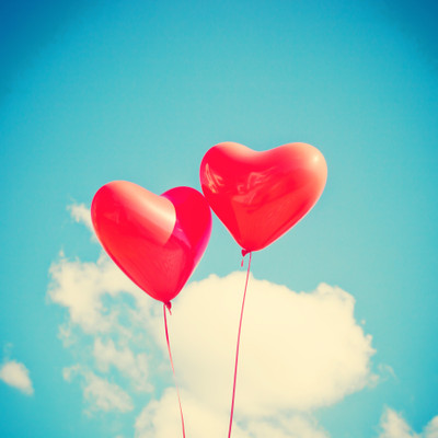 

Sweet Balloon Love - Medium Size Ready To Frame Rolled Digital Art Print On Photographic Paper(18 inch X 18 inch, Rolled)